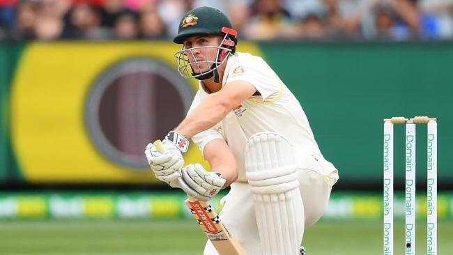 Mitch Marsh faces the axe after another dismal batting effort. Picture: Getty Images