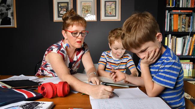 Despite the limited threat in South Australia, parents are still confused about the risks of returning to school. Picture: AAP Image/Darren England