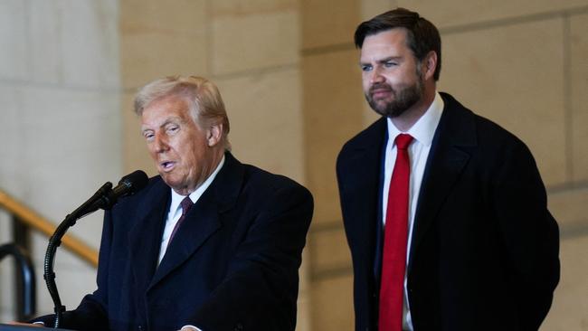 Vice President J.D. Vance was instrumental in overcoming resistance among GOP Senators to some of Trump’s controversial Cabinet picks and has taken a contentious role on foreign affairs, including in peace talks between Ukraine and Russia. Vance also became one of Trump’s most prolific attack dogs on social media. Picture: AFP