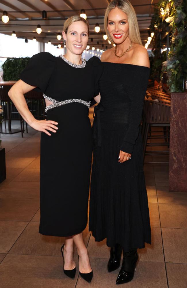 Zara Tindall also loves to wear a Rebecca Vallance design. Picture: Getty