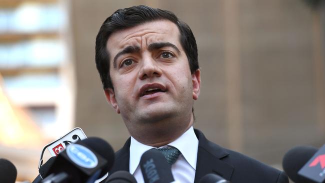 Shanghai Sam: Senator Sam Dastyari, friend of China. Picture: AFP