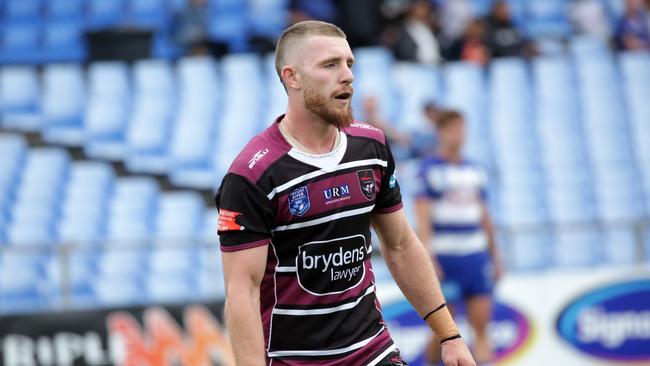 Jackson Hastings pictured during the Canterbury-Bankstown Bulldogs v Blacktown Workers Sea Eagles game held at the Belmore Sports Ground in Belmore.Picture: Christian Gilles