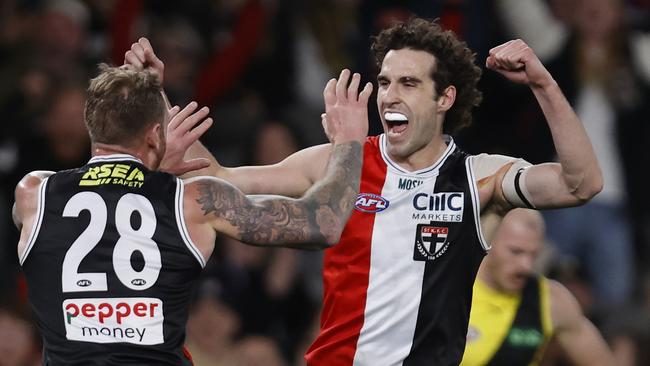 Max King dominated against the Tigers. (Photo by Darrian Traynor/Getty Images)