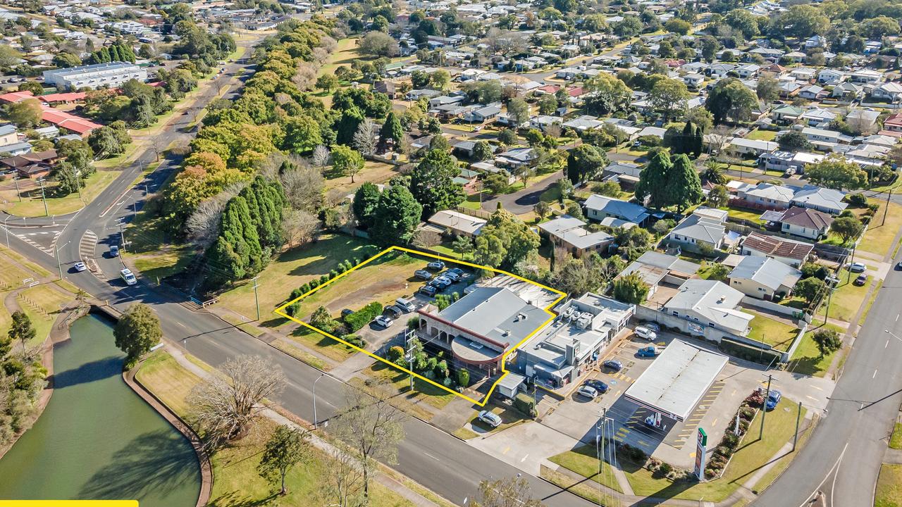 FOR SALE: A longstanding commercial building on Perth Street in Rangeville has hit the market, with potential buyers looking at turning it into units overlooking the nearby Lake Annand.