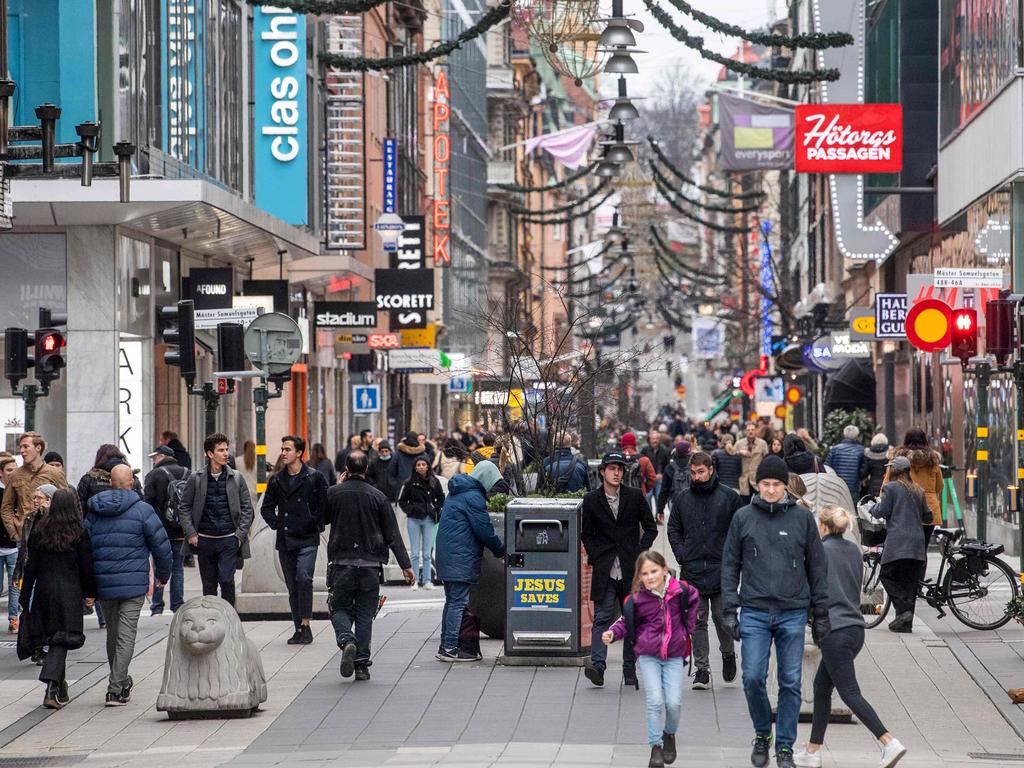 Sweden’s citizens have enjoyed having no restrictions for the majority of the pandemic. Picture: Fredrik Sandberg/ TT News Agency/AFP