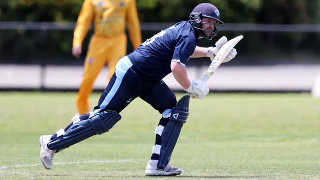 Chris Weeks in action for Kew. Picture: George Sal