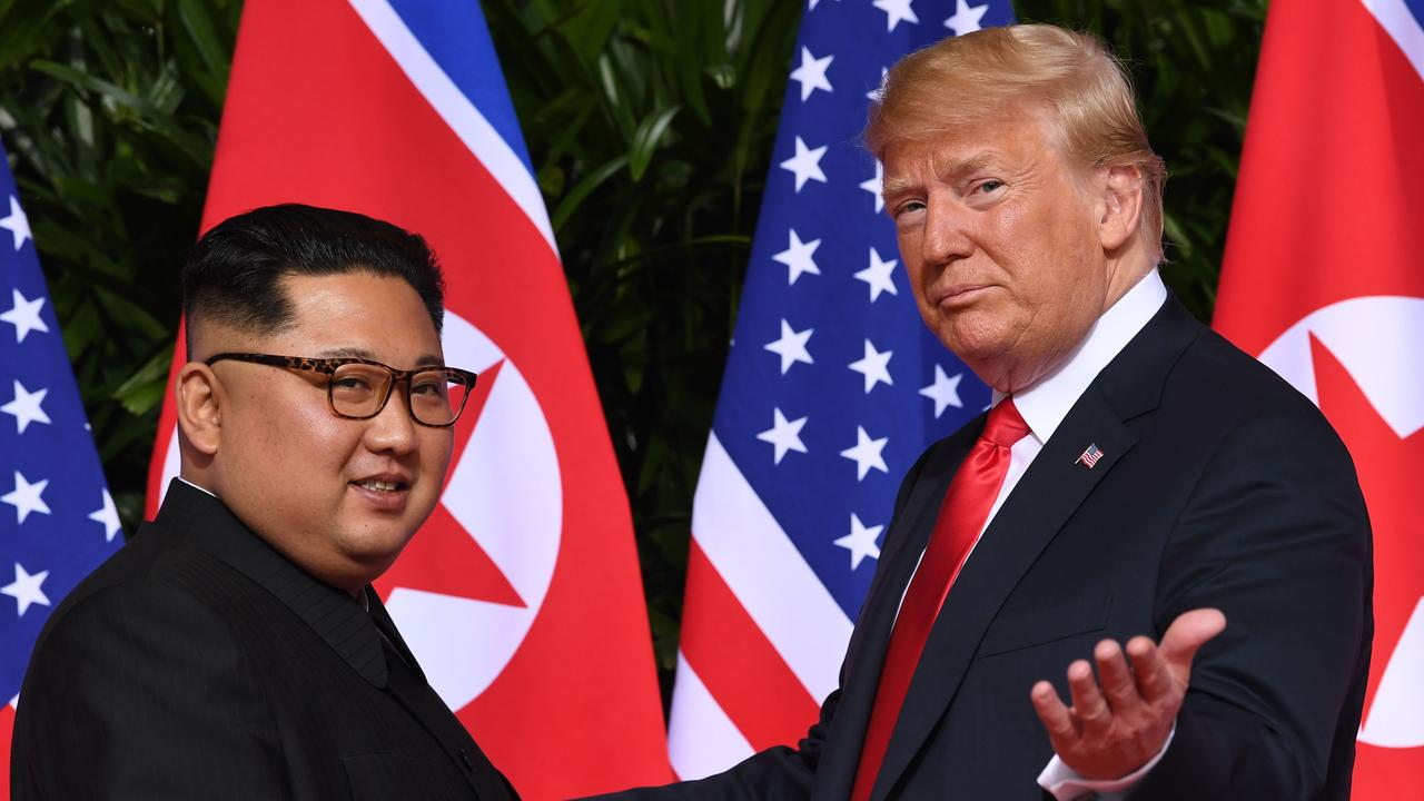 The Trump-Kim ‘bromance’ captivated the world. Picture: Saul Loeb/AFP