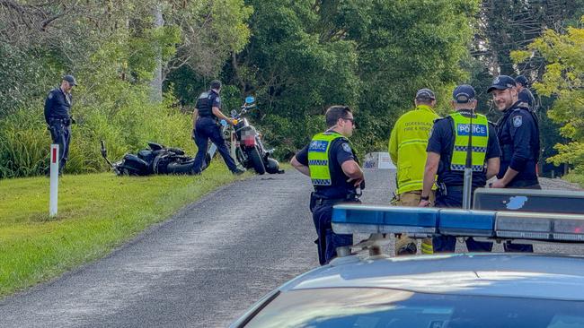 Police arrived swiftly to the scene. Picture: Contributed