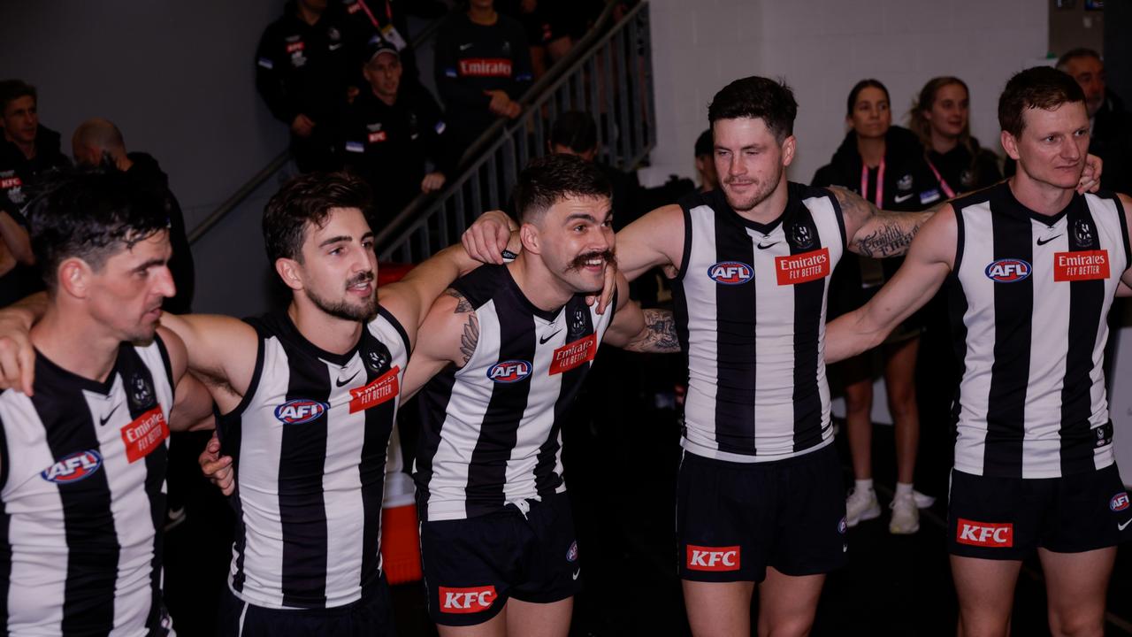 Former Gold Coast defender Oleg Markov is loving his time at Collingwood. Picture: Russell Freeman/AFL Photos