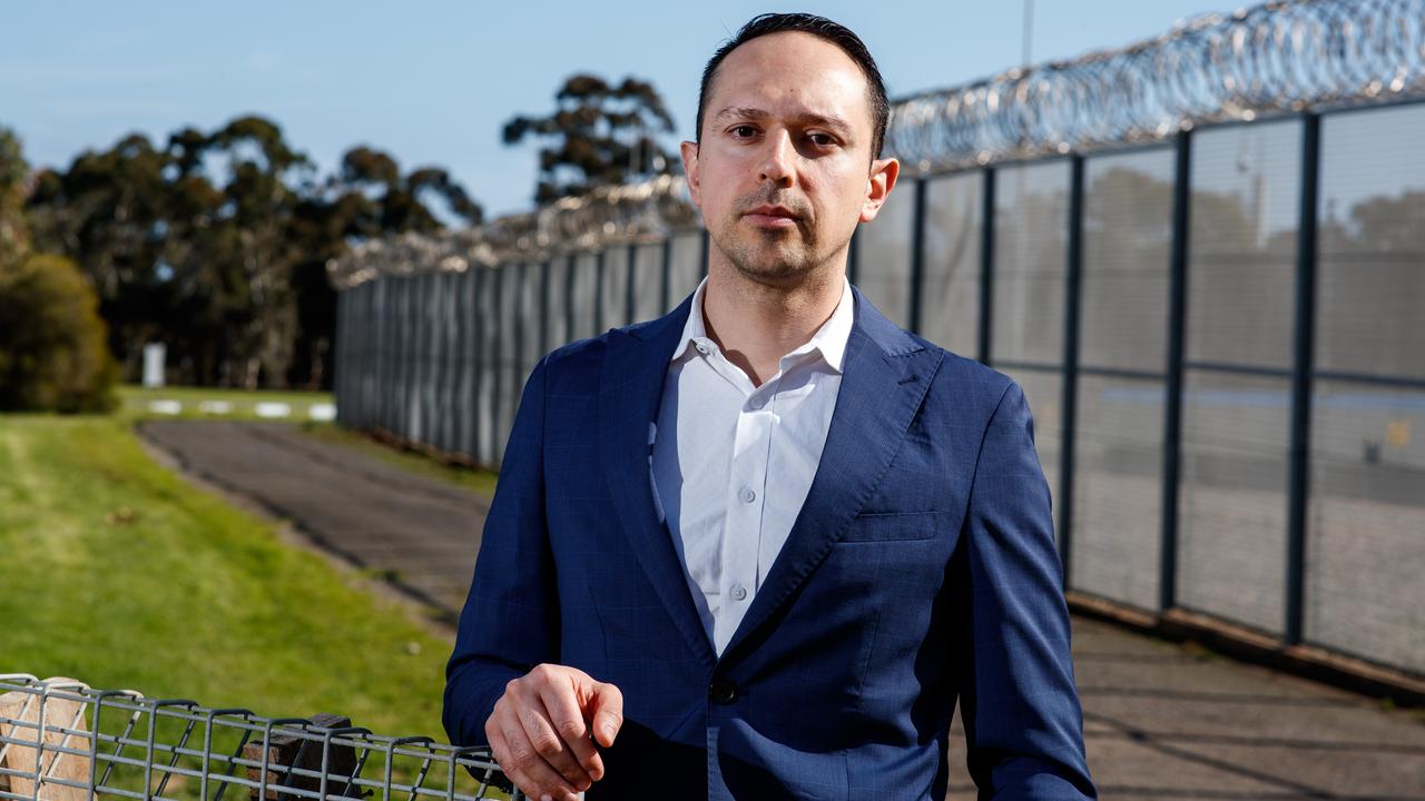 Arman Abrahimzadeh has met his father, who is serving a 26-year prison sentence for the murder of his mother, Zahra, in prison for the first time since the tragedy. Picture: Matt Turner