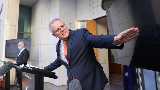 Prime Minister Scott Morrison. Picture: NCA NewsWire / Gary Ramage