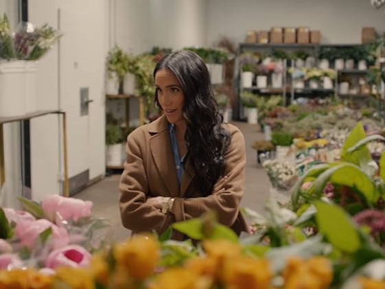 A screengrab from Meghan Markle's new Netflix cooking show.