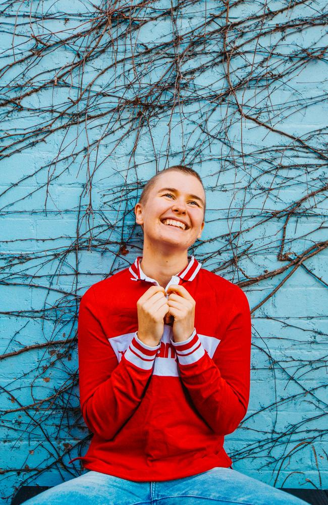 Alex The Astronaut suggests her song “I Think You’re Great” is excellent Olympics material. Picture: Jess Gleeson / Supplied.