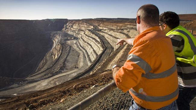 The Super Pit in Kalgoorlie has produced more than 21 million ounces of gold Picture: Bloomberg