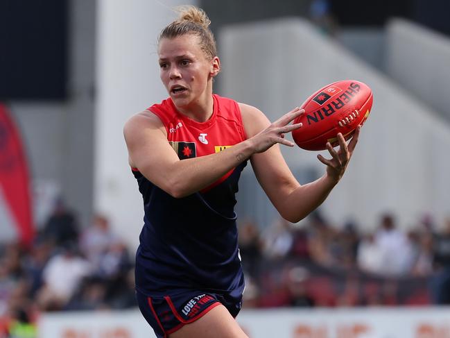 Maddison Gay in action for Melbourne last season. Picture: Michael Klein