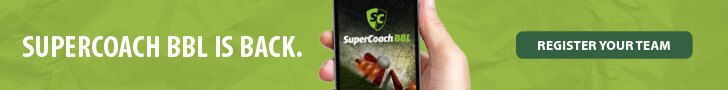 SuperCoach Big Bash cricket promo