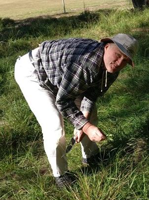 Colin Gibson of the Bankstown Bushland Society.