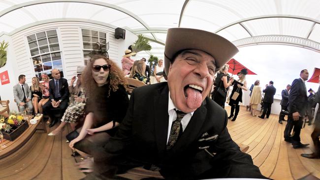 A 360 photograph of iconic Australian music journalist Molly Meldrum. Picture: AAP