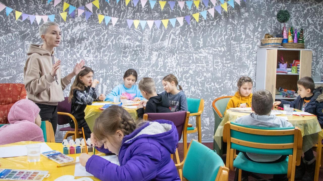 Art Therapy Supplies for Kids in Ukraine