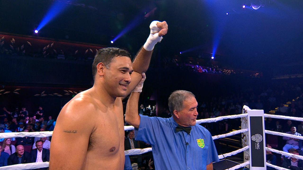 Justin Hodges wins his second professional bout