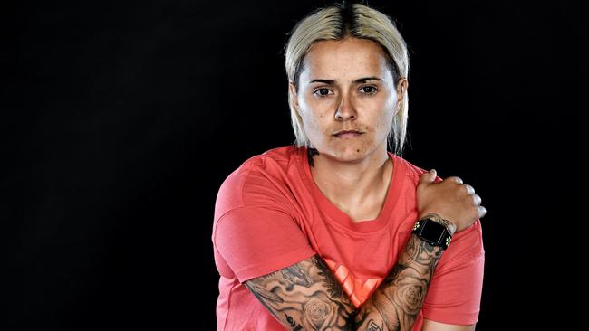 AFLW star’s hopes built on battles