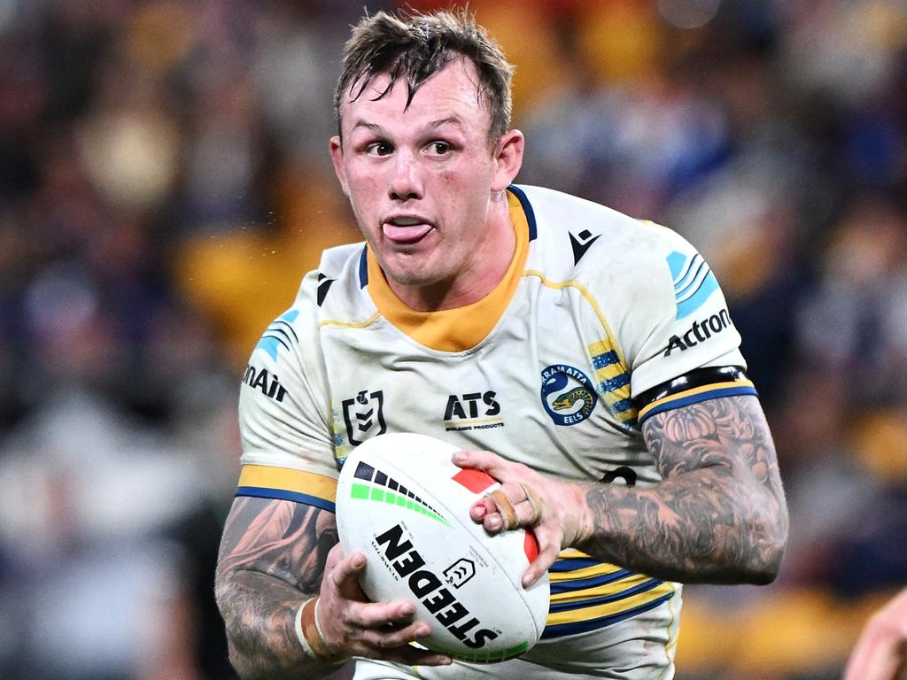 Parramatta are keen on the retention of J’maine Hopgood. Picture: Bradley Kanaris/Getty Images