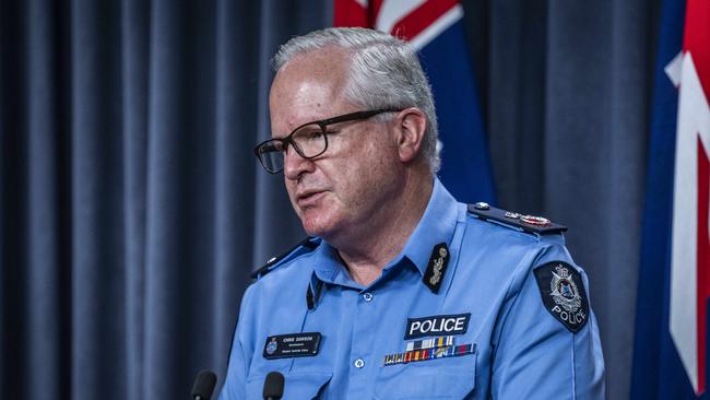 WA Police Commisioner, Chris Dawson. Picture: NCA NewsWire / Tony McDonough