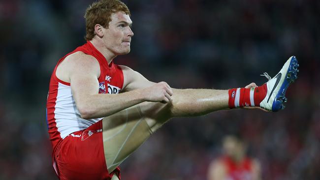 Swan Gary Rohan had a carer-best game against the Kangas. Picture: Phil Hillyard