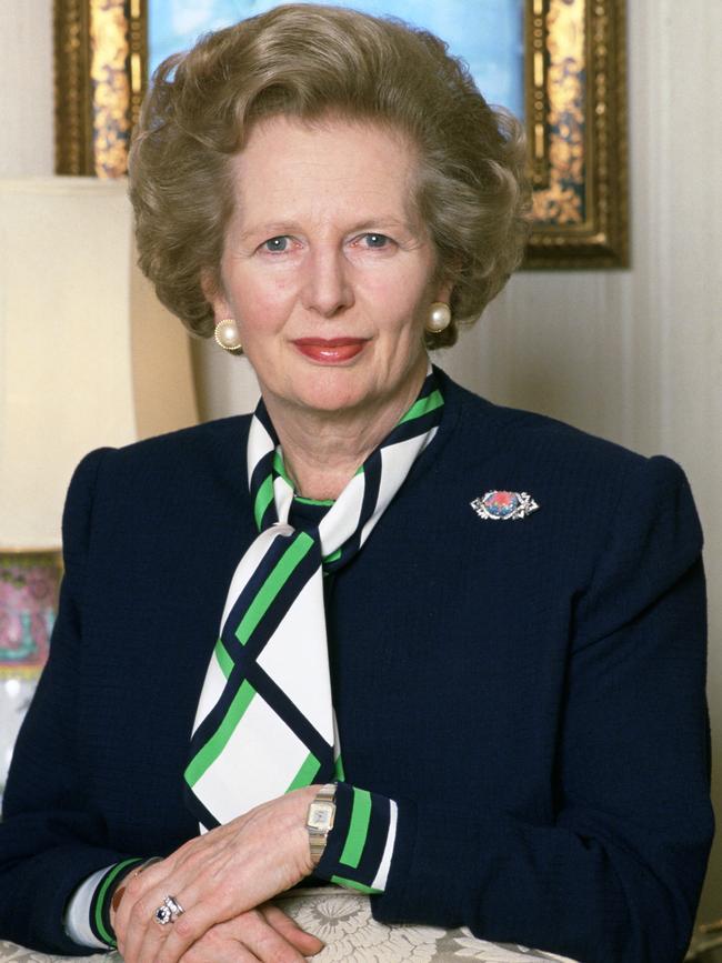 Margaret Thatcher. Picture: Getty Images