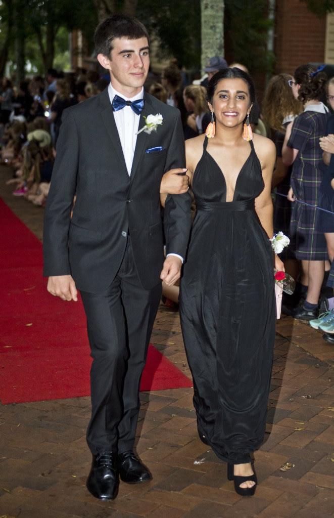 ( From left ) Hamish Williams and Bhumika Sood. Picture: Nev Madsen