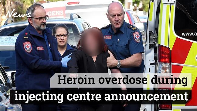 Heroin overdose occurs as injecting room announced