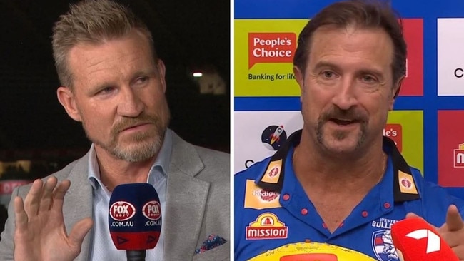 Nathan Buckley was stunned by Luke Beveridge's attack on Tom Morris.