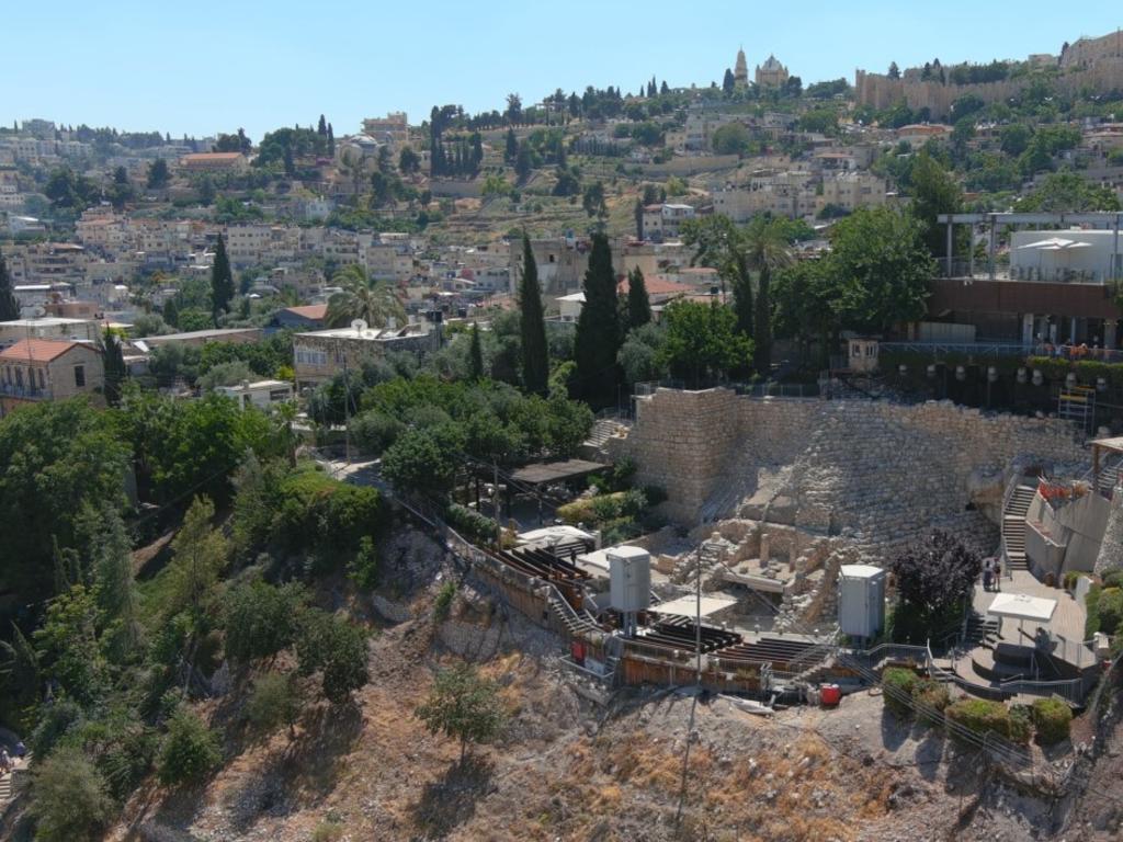 The dig site in the City of David National Park. Credit: Gil Filiva, City of David Archives