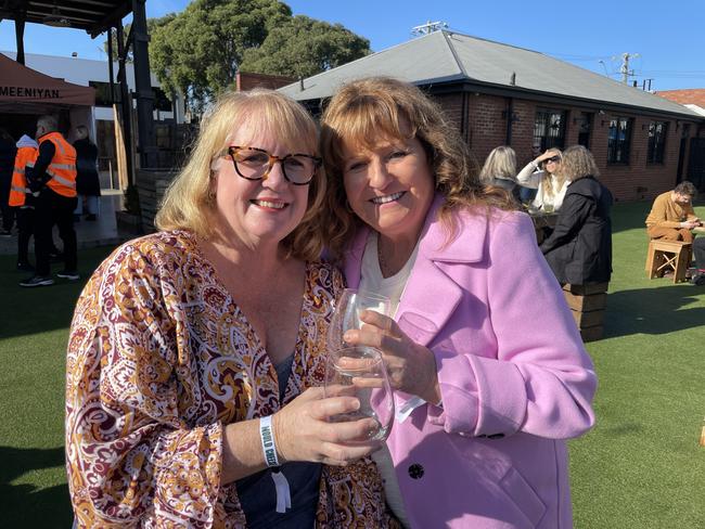 Cathie and Maggie Geraghty at the 2023 Mould Cheese Festival in Melbourne. Picture: Himangi Singh.