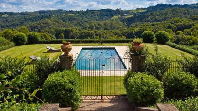 This is the pool that guests partied around well into the night. Picture: Supplied