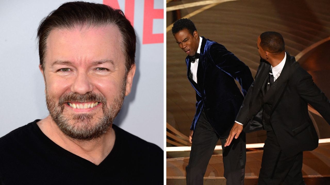 Ricky Gervais ‘going to get slap’ for joke