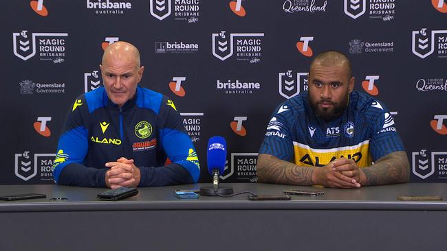 Parramatta coach Brad Arthur after the heavy defeat.