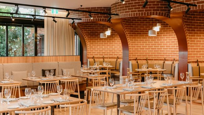 The former Terrace restaurant has been given a modern makeover. Picture: Kate Shanasy.