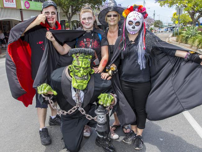 The Halloween Street Party is a great chance to let your hair down.