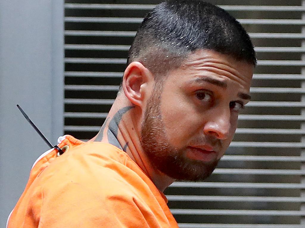 Siar Munshizada was sentenced to life in jail for the murders of Michael Davey, Mehmet Yilmaz and Pasquale Barbaro. Picture: Toby Zerna.