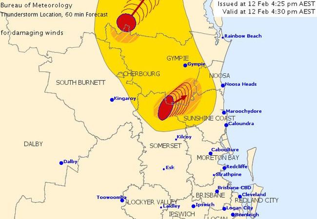 Queensland Weather Severe Thunderstorm Warning Issued Au — Australias Leading News Site