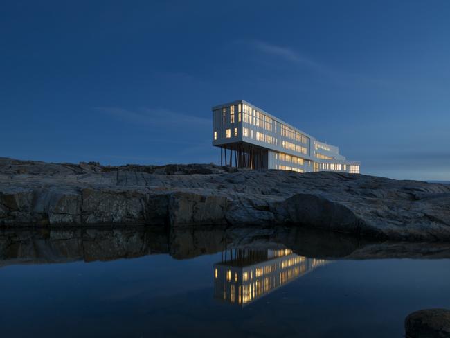 Fogo Island Inn in Newfoundland.