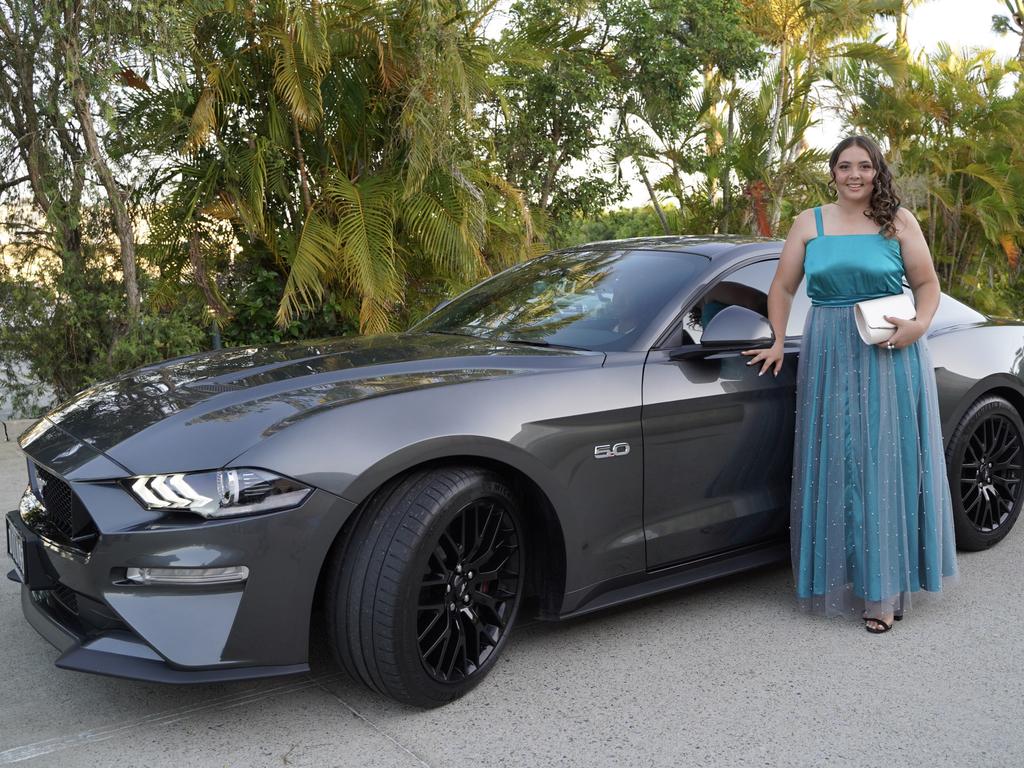 Libby Surha at the Mackay North State High School formal at Windmill Function Centre, November 19, 2021. Picture: Heidi Petith