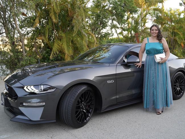 Libby Surha at the Mackay North State High School formal at Windmill Function Centre, November 19, 2021. Picture: Heidi Petith