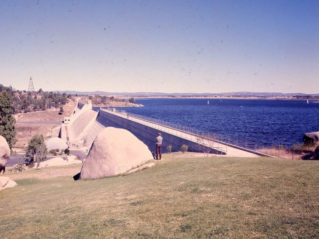 Leslie Dam near Warwick in the early ’70s