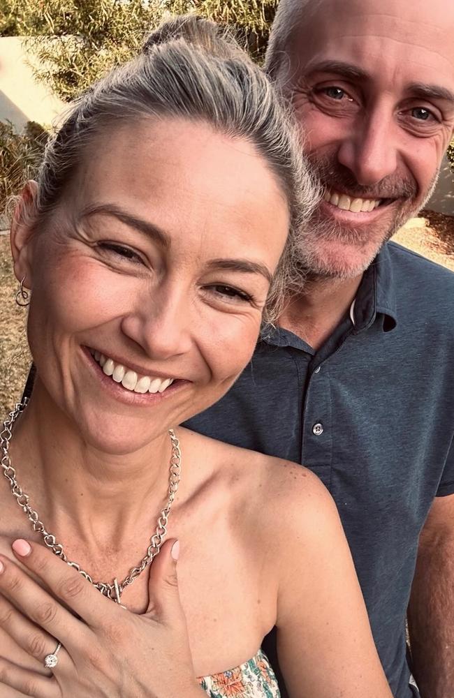 Bree Laughlin and Geoff Ogilvy. Picture: Instagram