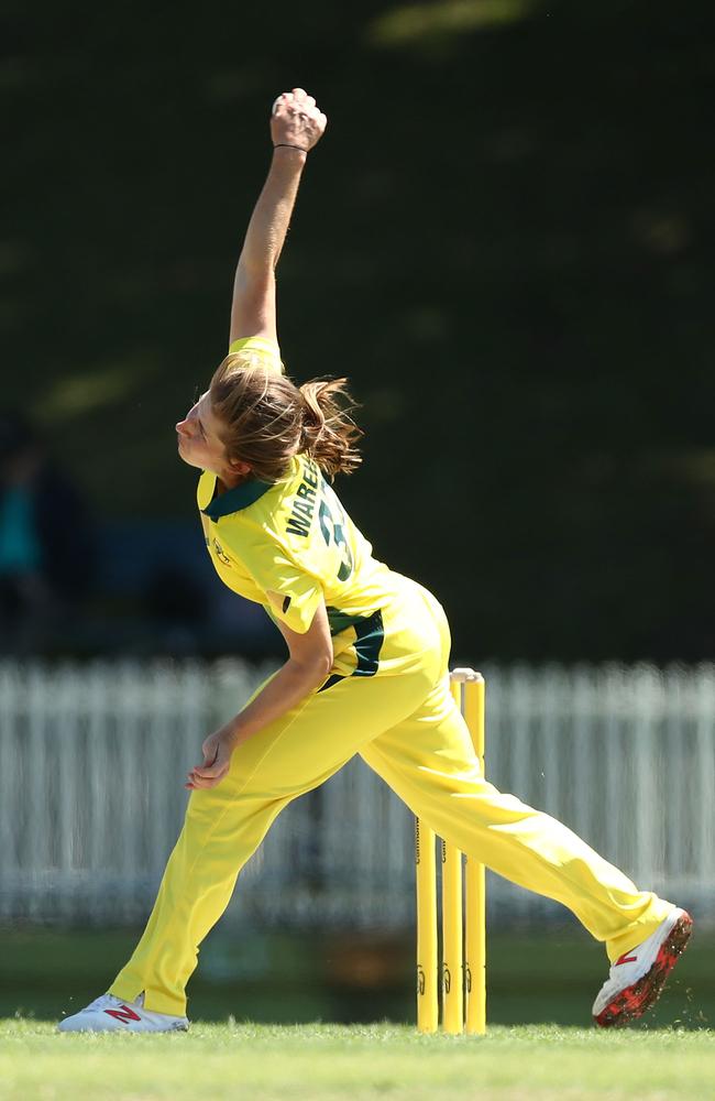 Georgia Wareham has impressed with her temperament. (Photo by Mark Metcalfe/Getty Images)