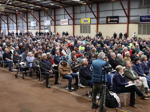 WAFarmers Katanning public meeting about new heritage laws. Picture: Facebook