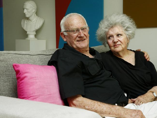 L to R: Peter Leuver with his wife Joan Leuver. Peter -79,  suffers from dementia and is cared for by his wife Joan. Picture: John Appleyard