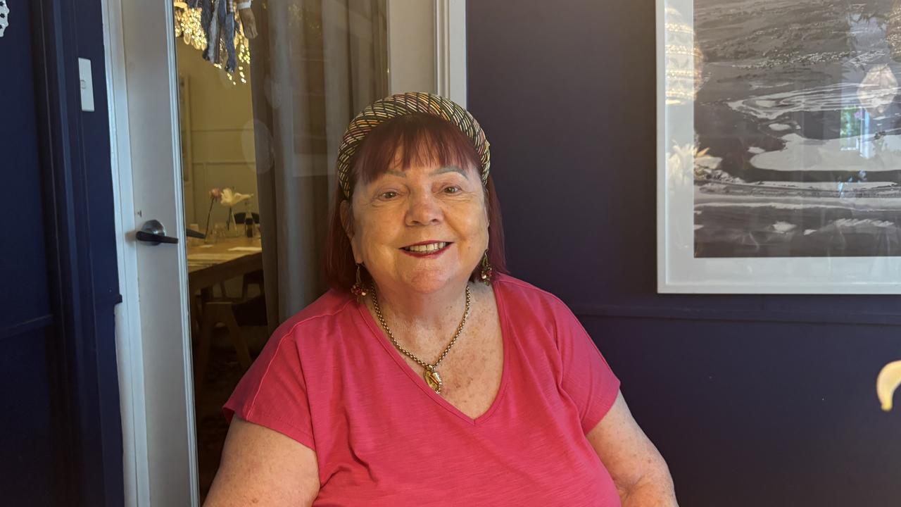 Southport resident, Lyn Smith, shared her take on Bounce, a 449-bed residential complex development at Surfers Paradise. Photo: Jacklyn O'Brien.